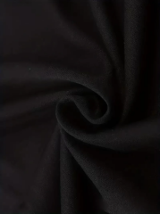 erkekler için Ön Arka Baskılı PERFECTLY günlük Kısa Kol tişört - Siyah